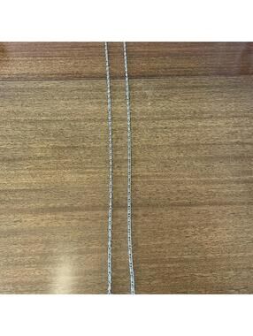 Silver, Long, Chain Necklace